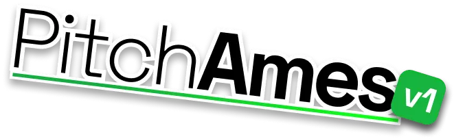 PitchAmes v1 Sticker Logo