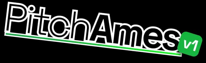PitchAmes v1 Sticker Logo