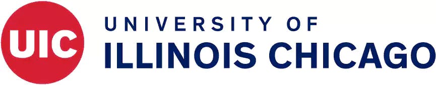 University of Illinois at Chicago Logo in Color